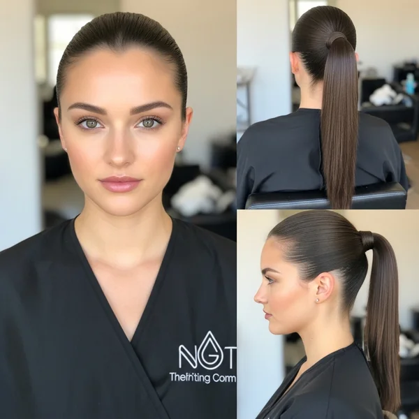 Sleek Low Ponytail Hairstyles
