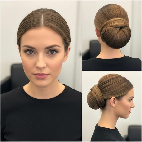 Slick Bun Wedding Hairstyles