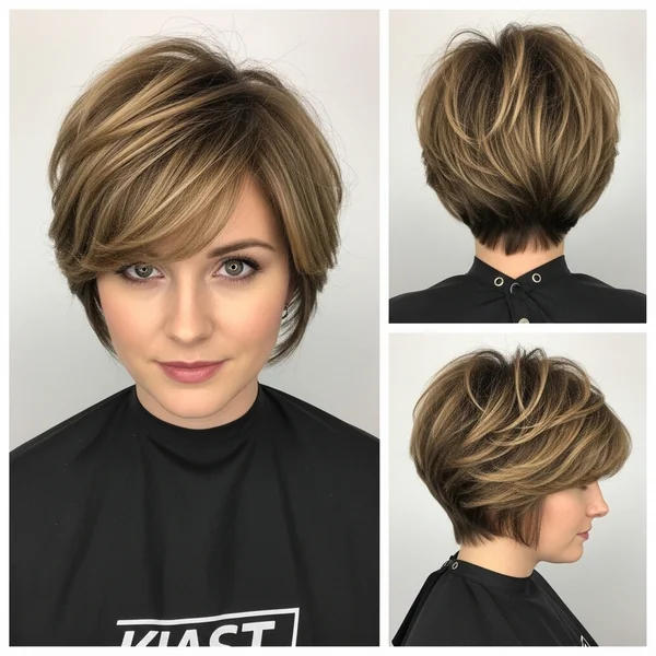 stacked pixie bob haircut for fine hair