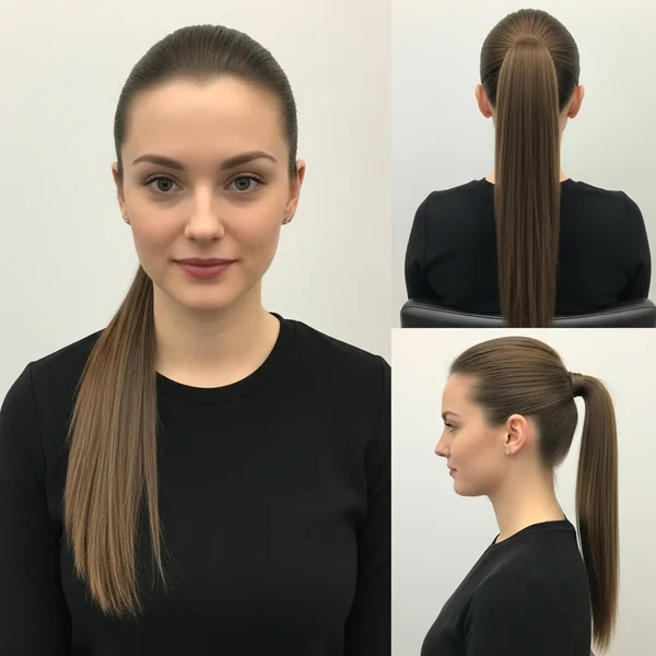 Straight Ponytail Hairstyles