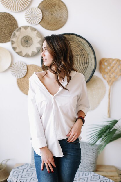Everlane silky-cotton relaxed shirt. Everlane silky-cotton relaxed shirt.