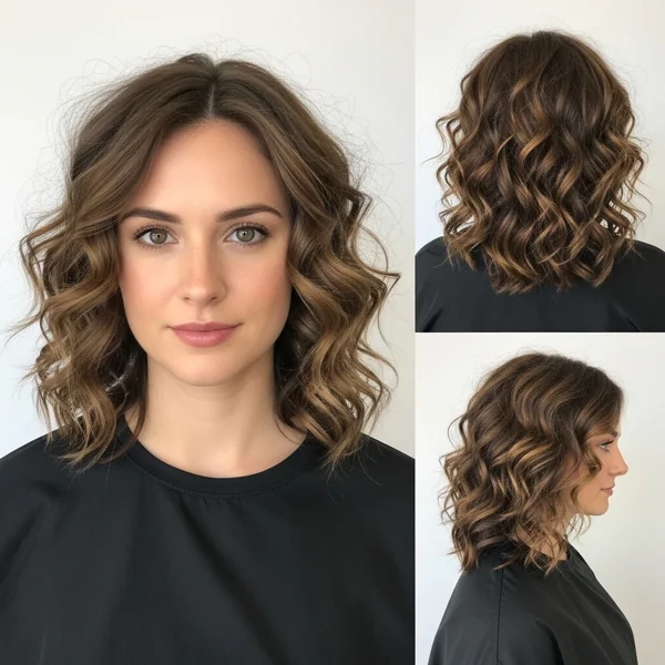 summer curly hairstyles medium