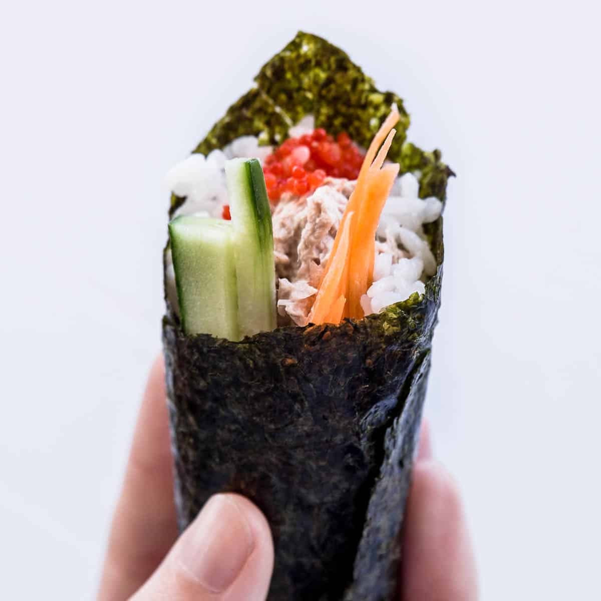Temaki Sushi - Easy Hand Roll Sushi | Wandercooks