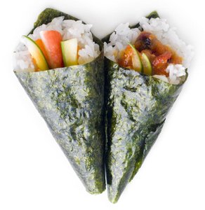 Temaki (cone) sushi ⋆ Make my Sushi