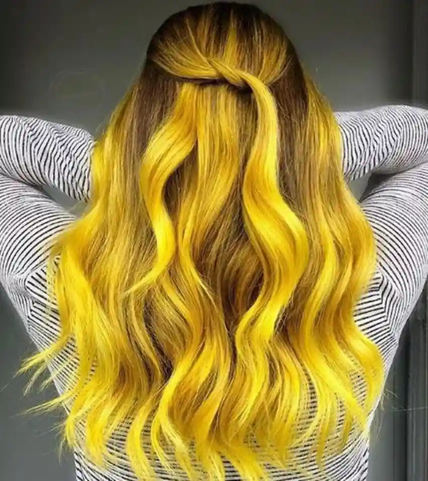 REIMICHI Yellowhair color wax washable instant hair colour for man ...