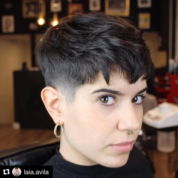 longer pixie haircut undercut