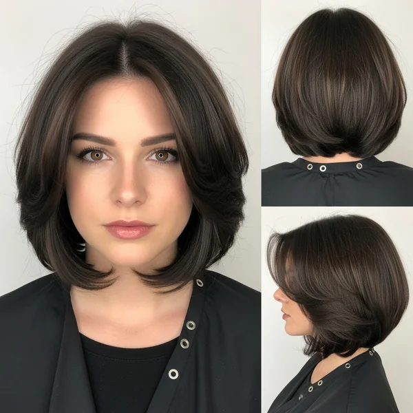 Thick Bob Haircut Shoulder Length