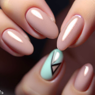 triangle nail art designs triangle nail art designs