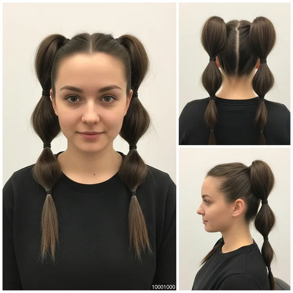 Two Ponytail Hairstyles