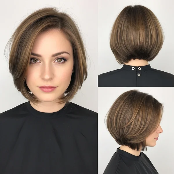 undercut bob haircut for fine hair