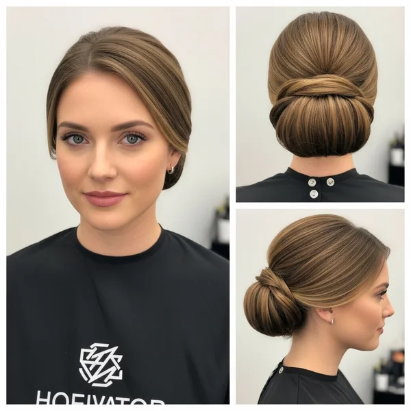 Updo Hairstyles Low Bun