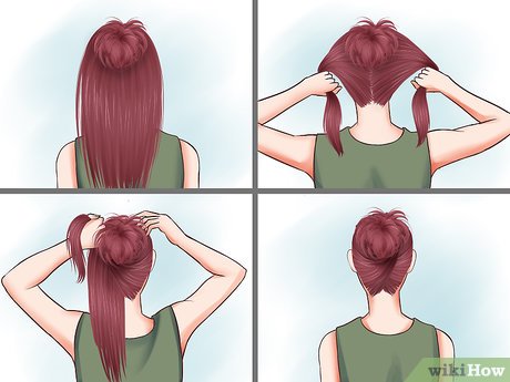 Step 3 Do a sleek, dressy bun.