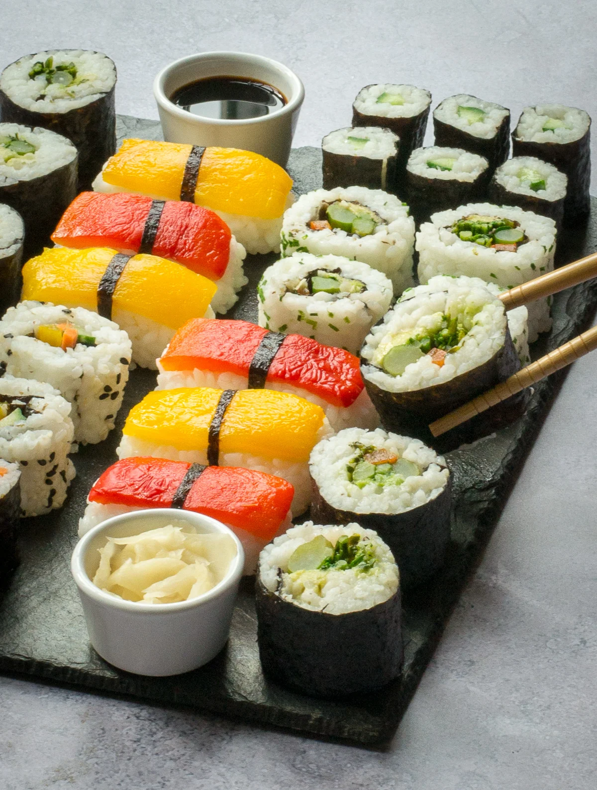 Easy Vegan Sushi | The Veg Space