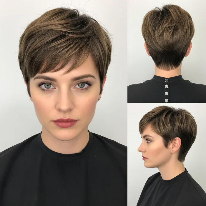 Very Short Pixie Haircut