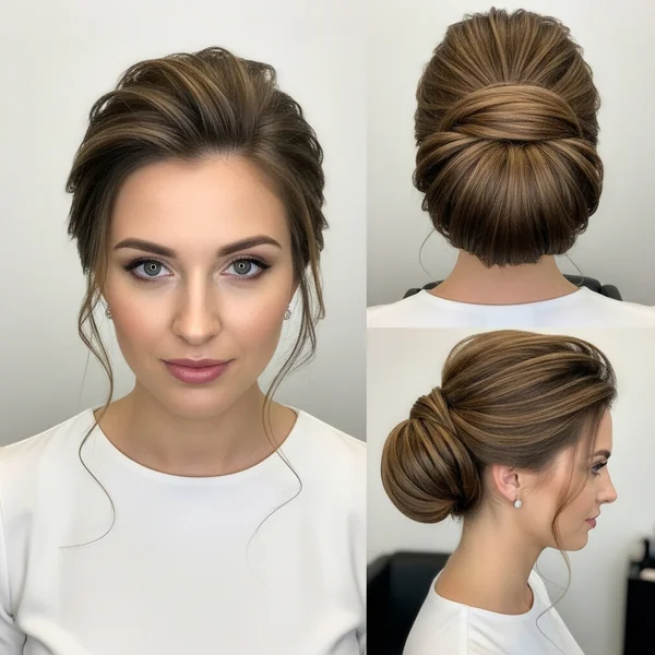 Wedding Bun Hairstyles for Long Hair