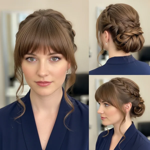 Wedding Guest Hairstyles With Bangs