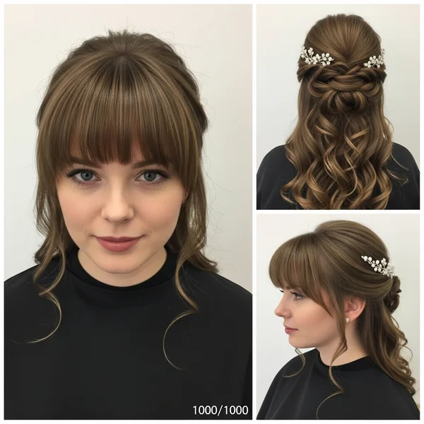 Wedding Hairstyles With Bangs