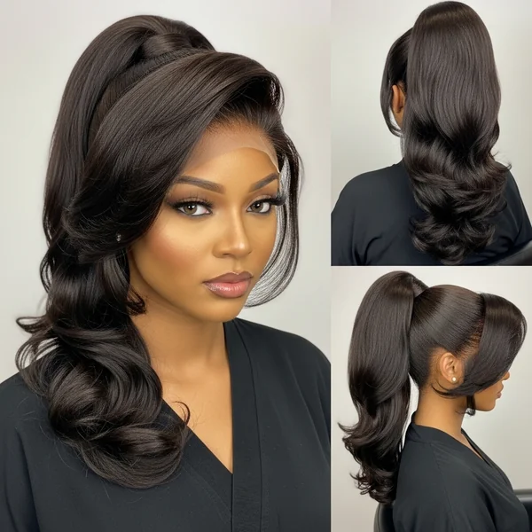 Wig Ponytail Hairstyles