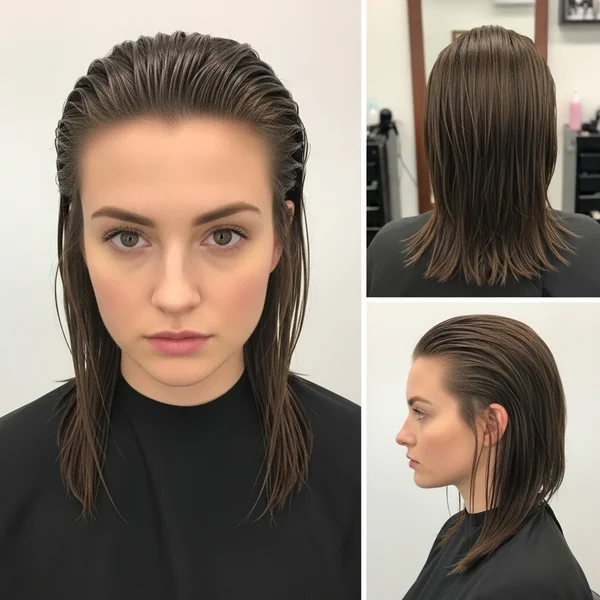 Winter Slick Back Hairstyles