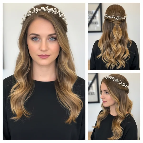 winter wedding hairstyles for long hair